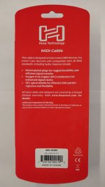 3Ft MIDI Cable, 5-Pin DIN to Same