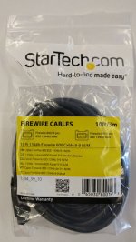 10 ft 1394b Firewire 800 Cable 9-9 M/M