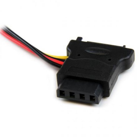 SATA to LP4 Power Cable Adapter with 2 Additional LP4