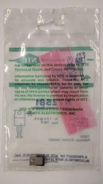 NTE581 Gen Purpose Si Rectifier, Fast Recovery, 400V, 8A, 150NS