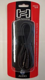 10Ft Headphone Extension Cable 3.5mm TRS to 3.5mm TRS