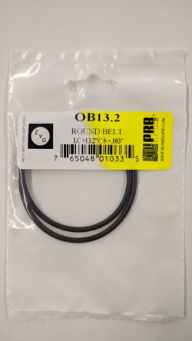 OB13.2 Round Rubber Belt 13.2" IC, .103" Cross Section