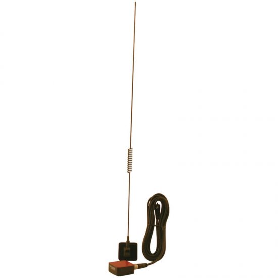 Glass Mount CB Antenna w/Weather Band 29\" Whip