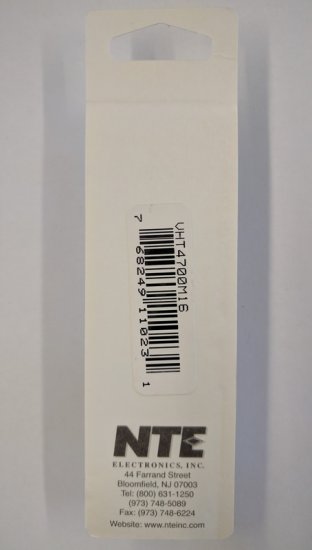 4,700uf 16V 105°C Radial Lead Electrolytic Capacitor