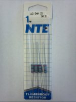 110 Ohm 1 Watt Metal Oxide Film Resistor (4Pk) 2% Tolerance