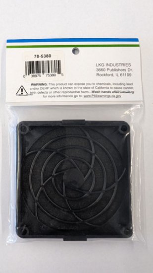 80mm Fan Filter Kit