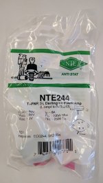 NTE244 T-PNP, Si, Darlington Power Amp (Compl to NTE243)