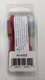 Quick Connect Female Fully-Insulated 22-18Awg 0.187" (10Pk)