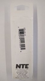 1.2K Ohm 25W Cermet Power Wirewound Resistor 5% Tolerance