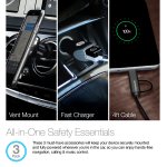 Naztech Safety Essentials Car Kit - Hybrid USB-C - Black