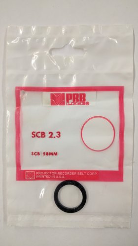 SCB2.3 Square Belt 2.3" IC, .091" CS, .108" Wall Thickness
