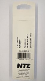 6 Amp Micro Cartridge Fuse (5Pk) Slow Blow 3.6x10mm