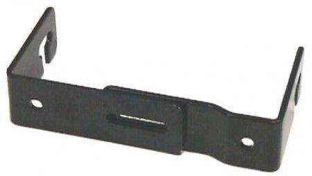 Adjustable Radio Mounting Bracket (3-1/2" to 4-3/4") Black
