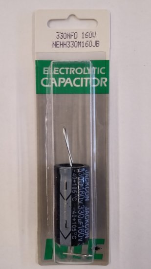 330uf 160V Axial Lead Electrolytic Capacitor