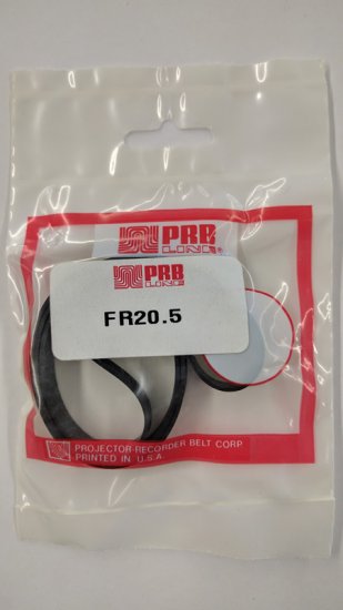 FR20.5 Flat Rubber Belt 20.5\" IC, .4\" CS, .046\" Wall Thickness