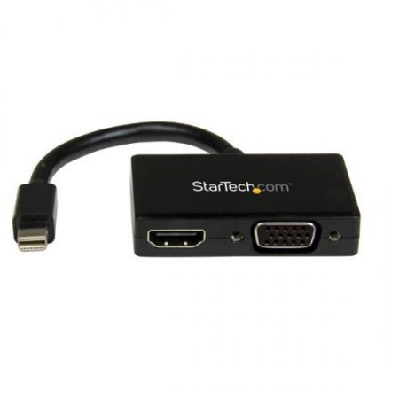 Travel A/V Adapter 2-in-1 Mini DisplayPort to HDMI/VGA Converter