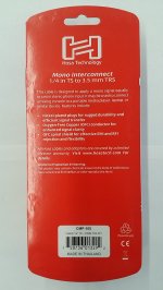 5Ft Mono Interconnect Cable 1/4in TS to 3.5mm TRS