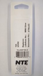 15 Amp Blue (ATM) Lighted Mini-Blade Fuse 32V (5Pk) Fast Acting