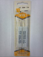 0.30 Ohm 10W Cerment Power Wirewound Resistor (2Pk) 5% Tolerance
