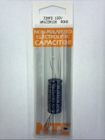 33uf 100V Non-Polar Axial Lead Electrolytic Capacitor
