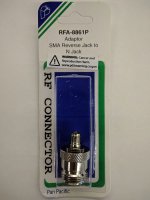 RP-SMA Jack to N Jack Adapter