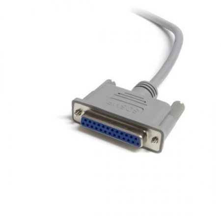 6Ft Straight Through DB25 Serial/Parallel Cable - M/F