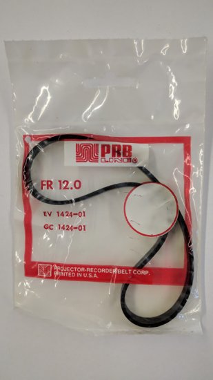 FR12.0 Flat Rubber Belt 12.0\" IC, .245\" CS, .073\" Wall Thickness