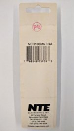 100uf 6.3V Axial Lead Electrolytic Capacitor