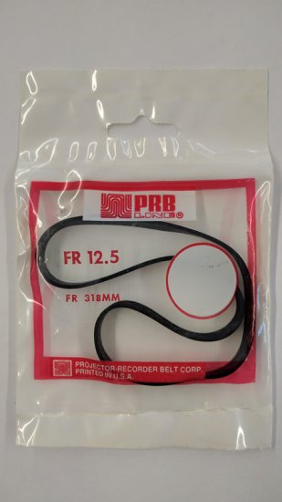 FR12.5 Flat Rubber Belt 12.5\" IC, .283\" CS, .056\" Wall Thickness