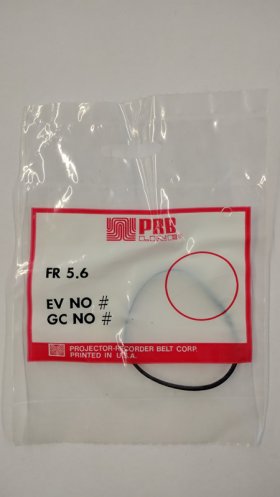 FR5.6 Flat Rubber Belt 5.6" IC, 0.093" CS, 0.033" Wall Thickness