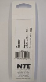 6 Amp (MDL) Glass Fuse (5Pk) Slow Blow 6x30mm