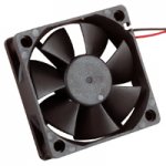 60x60x15mm 12VDC Fan Ball Bearing, 12" Leads