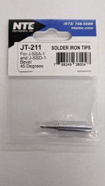 ECG JT-211 Soldering Tip J-SSA-1/J-SSD-1/2/3. Bevel 45°