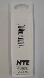 680 Ohm, 1/8W, 2% Metal Film Flameproof Resistor (6Pk)