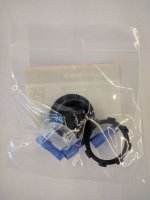 Powerwerx Panel Mount Blue Switch On-Off SPST 15A 12VDC