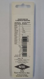 300K Ohm, 1/8W, 2% Metal Film Flameproof Resistor (6Pk)