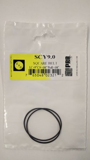 SCY9.0 Square Belt 9.0\" IC, .04\" CS, .04\" Wall Thickness