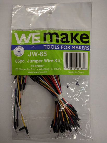 65 Piece Jumper Wire Set