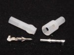 1 Pin Male/Female Pair 0.062" Pins 5A Mated Housings (Molex)