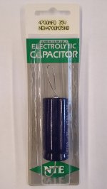4,700uf 35V Axial Lead Electrolytic Capacitor