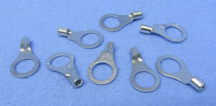 Ring Terminal Non-Insulated 16-14Awg 5/16\" Stud (10Pk)