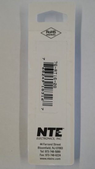 Ring Terminal Non-Insulated 16-14Awg #8 Stud (10Pk)