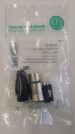 Neutrik XLR3F 3 Pole Female Connector Nickel Housing Silver Con