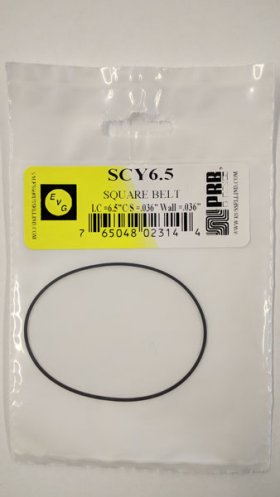 SCY6.5 Square Belt 6.5" IC, .036" CS, .036" Wall Thickness