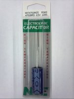 4,700uf 25V 105°C Radial Lead Electrolytic Capacitor