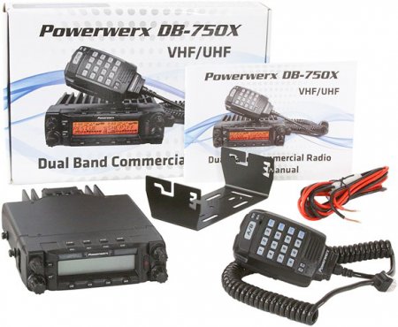 Powerwerx DB-750X Dual Band VHF/UHF Commercial Mobile Radio