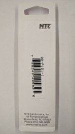 02-P121-1 Thermistor PTC 120 Ohm, Radial, 265V (5Pk)