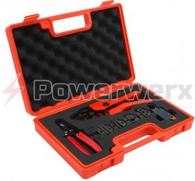 CoaxKit RF Coaxial Cable Crimper & Stripping Tool Kit