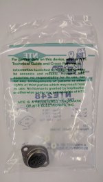 NTE248 T-PNP, Si, Darlington Power Amp (Compl to NTE247)