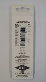 750K Ohm, 1/8W, 2% Metal Film Flameproof Resistor (6Pk)